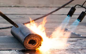 Hagnaby Lock asphalt flat roofing repairs