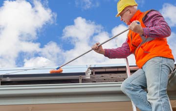 Hagnaby Lock soft wash roof cleaning